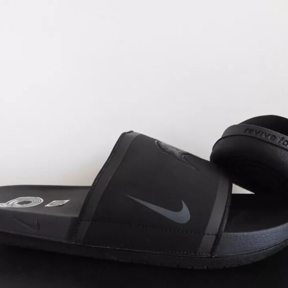 NIKE OFFCOURT SLIDE TAMPA BAY BUCS "SANDALS" BLACK-PEWTER [DD0513-001] - Picture 5 of 5